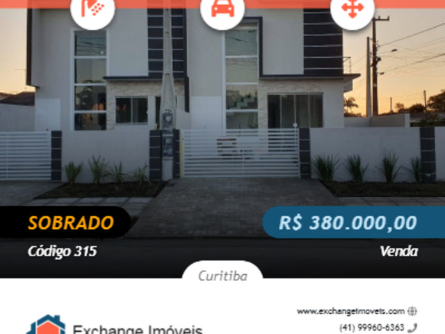 #315 - Sobrado para Venda em Curitiba - PR - 1