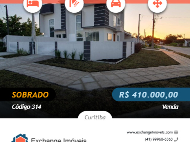 #314 - Sobrado para Venda em Curitiba - PR - 1