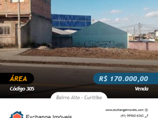 #305 - Área para Venda em Curitiba - PR - 1