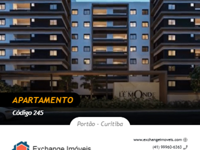 #245 - Apartamento para Venda em Curitiba - PR - 1