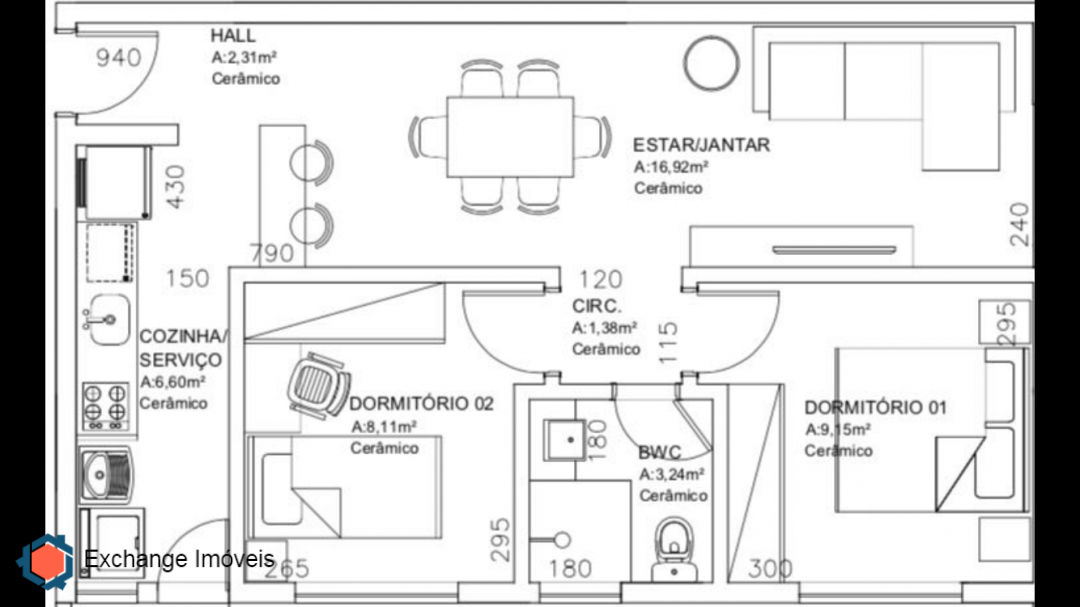 Apartamento à venda com 2 quartos, 64m² - Foto 18