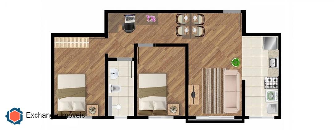 Apartamento à venda com 2 quartos, 49m² - Foto 27