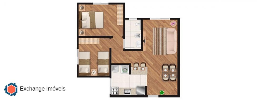 Apartamento à venda com 2 quartos, 49m² - Foto 28