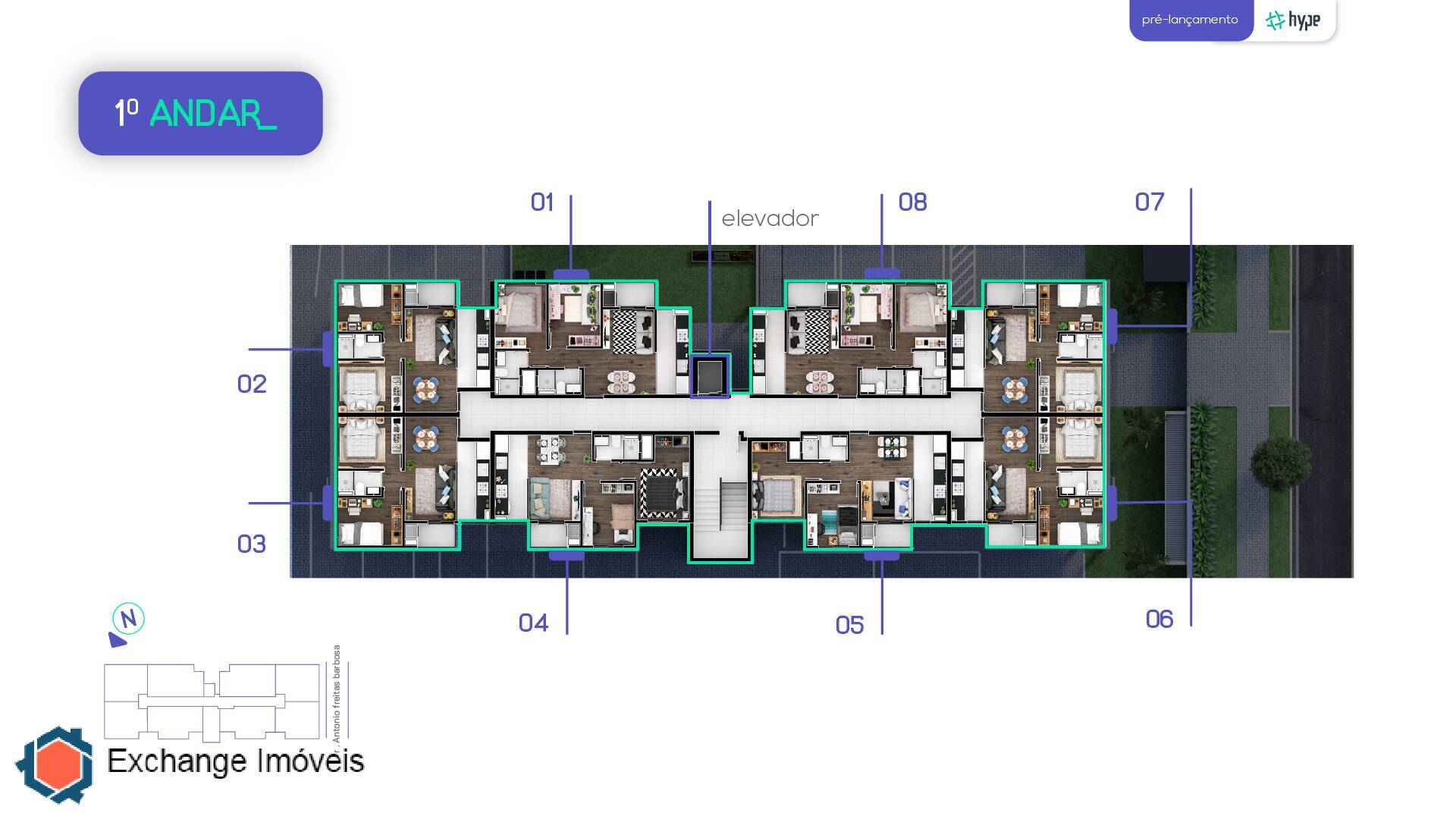 Apartamento à venda com 2 quartos, 48m² - Foto 21