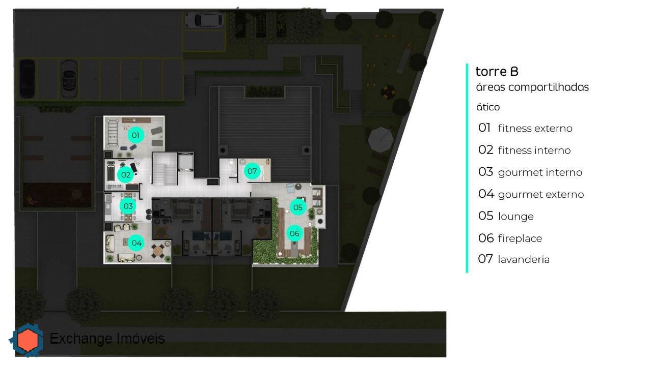 Apartamento à venda com 2 quartos, 25m² - Foto 12