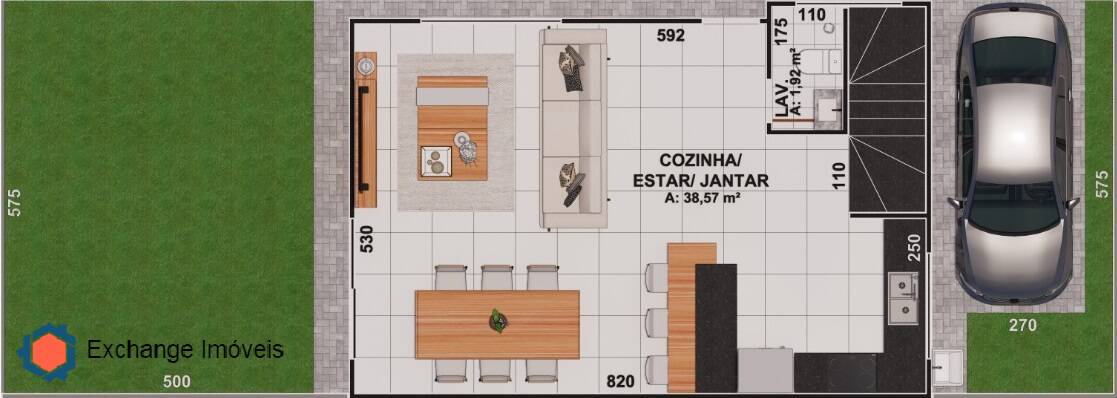 Casa à venda com 3 quartos, 115m² - Foto 5