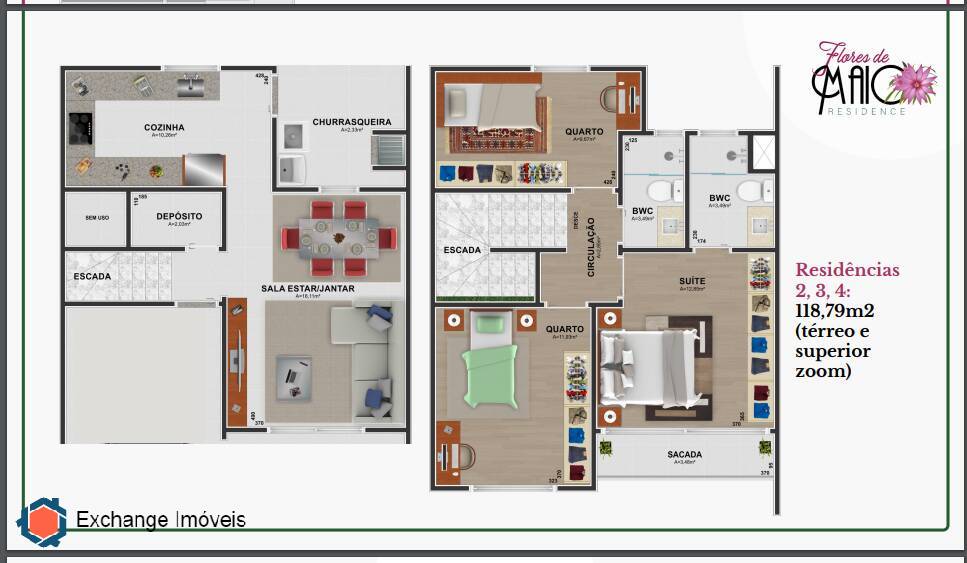 Sobrado à venda com 3 quartos, 118m² - Foto 5