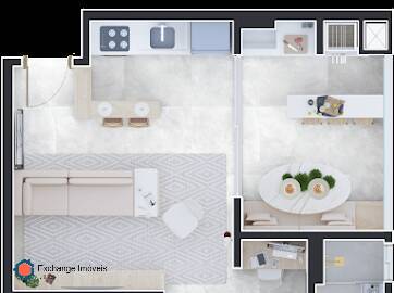 Apartamento à venda com 2 quartos, 48m² - Foto 39