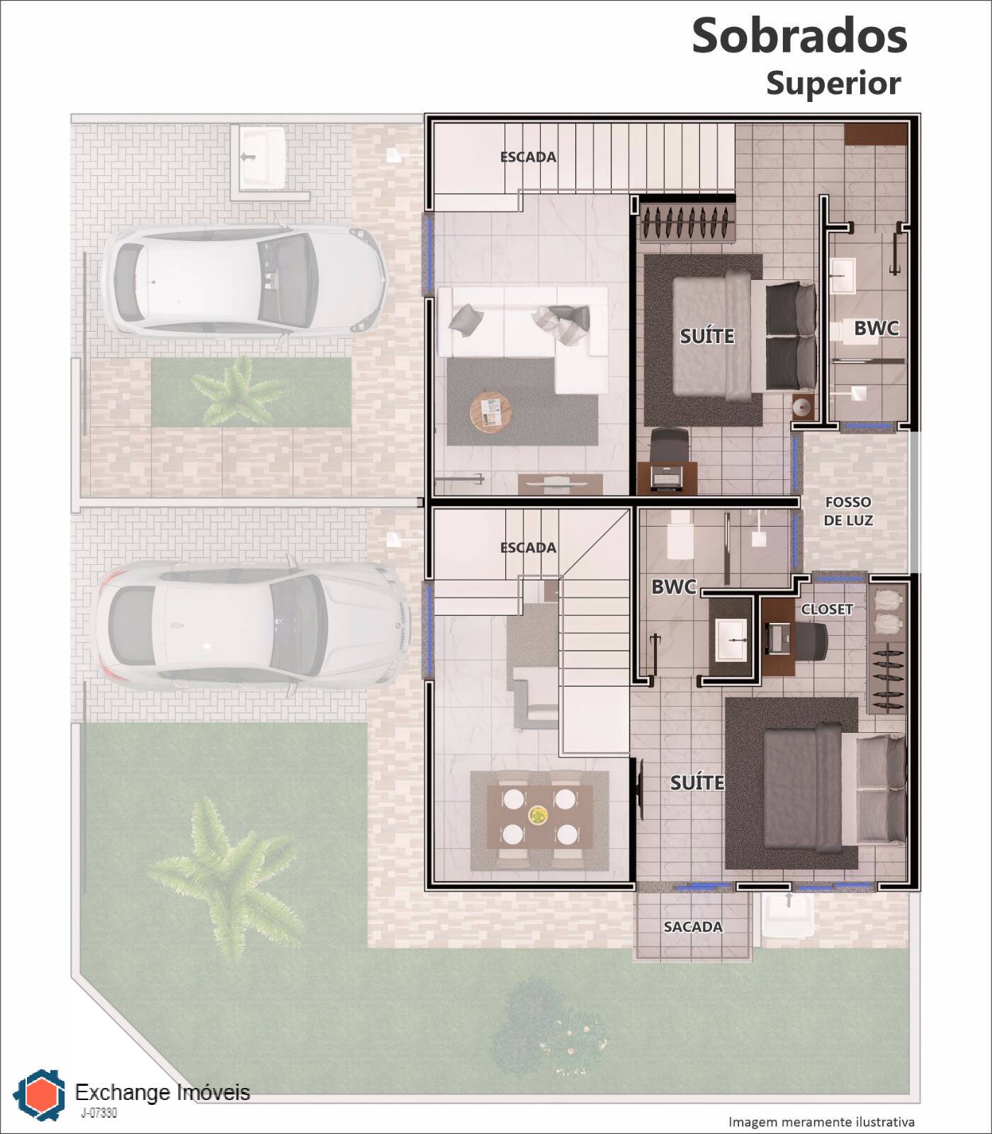 Sobrado à venda com 2 quartos, 55m² - Foto 5