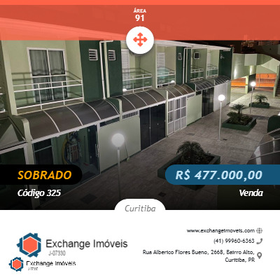 Sobrado à venda, 91m² - Foto 1