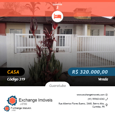 Casa à venda com 2 quartos - Foto 1