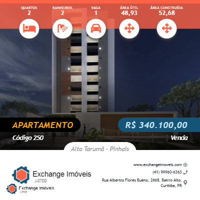 Apartamento à venda com 2 quartos, 48m² - Foto 1