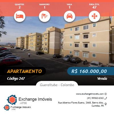 Apartamento à venda com 2 quartos, 47m² - Foto 1