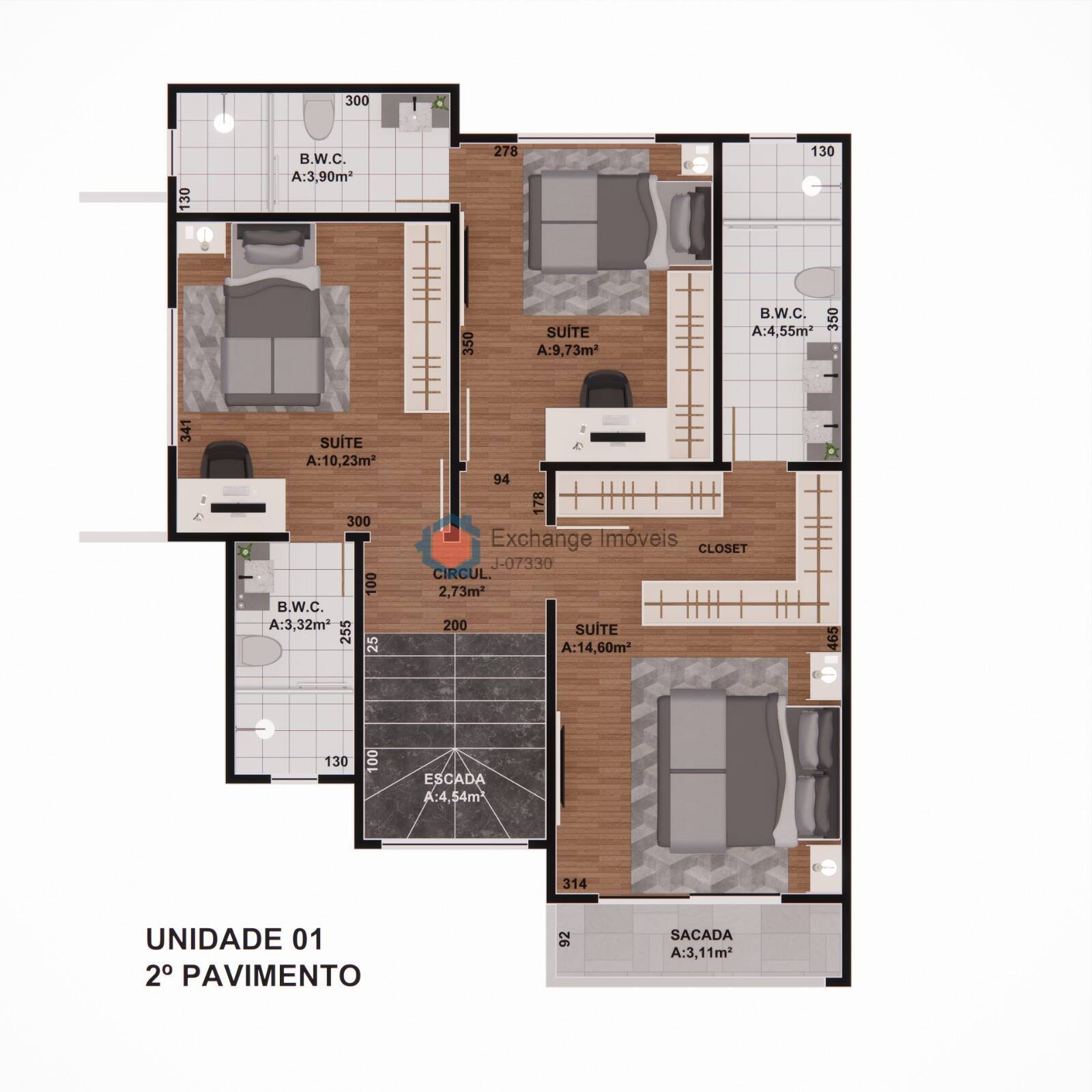 Casa à venda com 3 quartos, 129m² - Foto 3