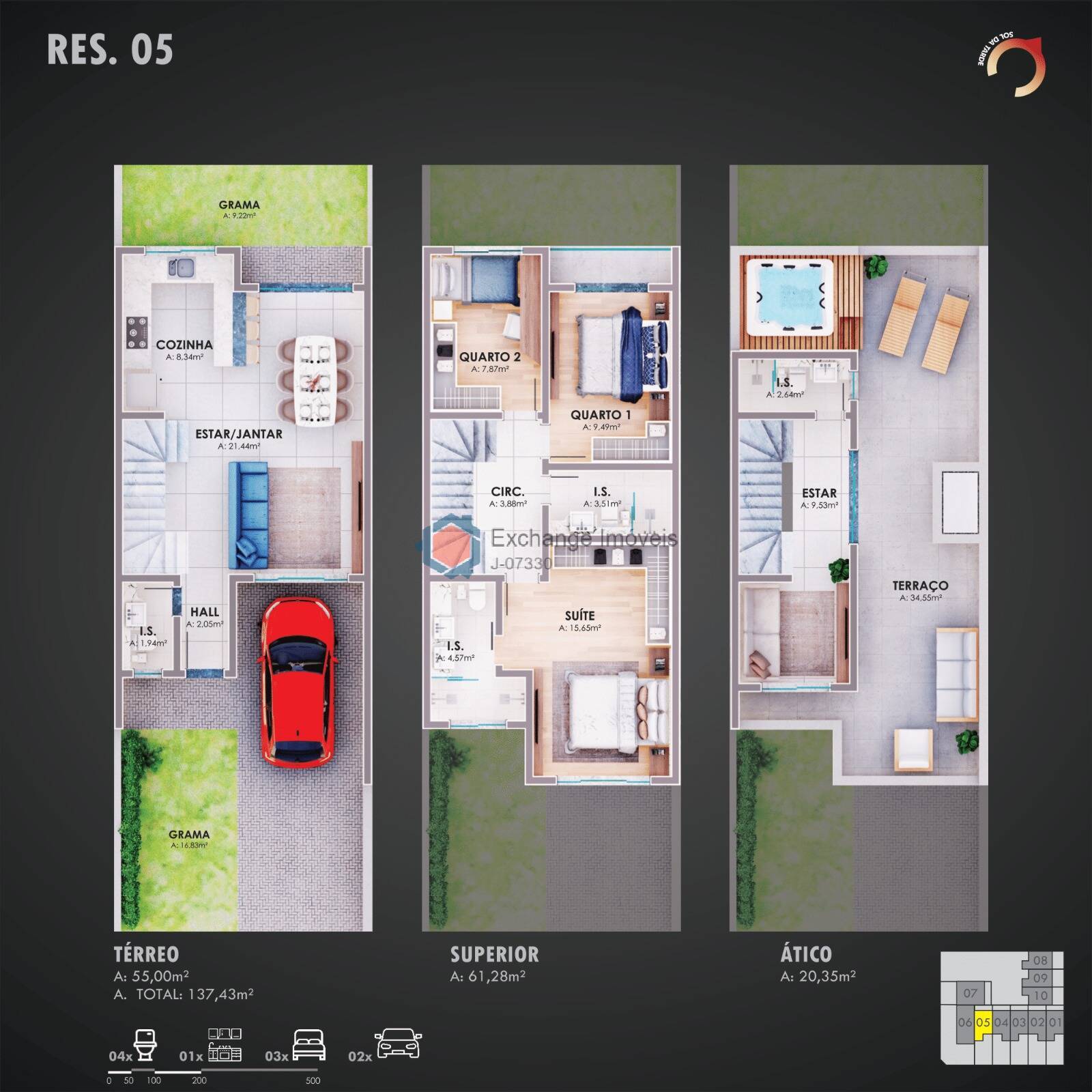 Casa à venda com 3 quartos, 137m² - Foto 9